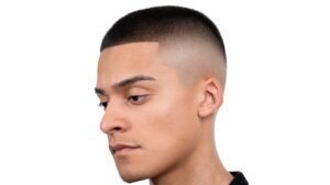 Buzz Cut with Shape Up and High Fade