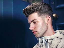 Short Quiff with Tapered Sides haircut